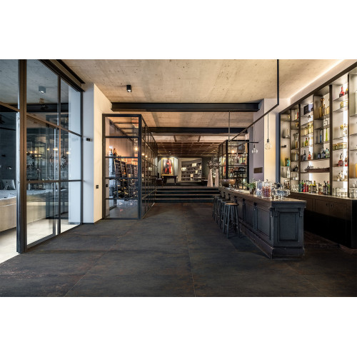 Metal Titanium 120x120 cm naturale rettificato - Tagina