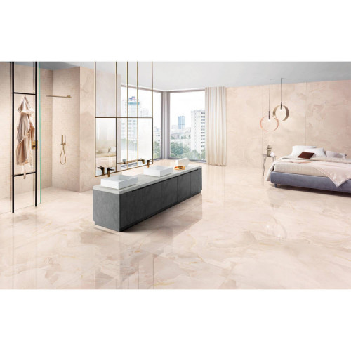 Onice Reale 60x120 cm rosa lucido rettificato - Tagina