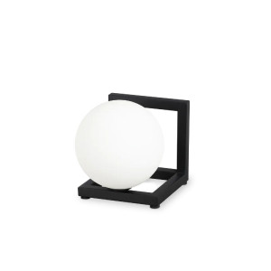 Lampada da tavolo Angolo 12x12 cm nero - Ideal Lux