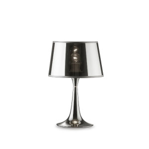 Lampada da tavolo London 36,5 cm cromo - Ideal Lux