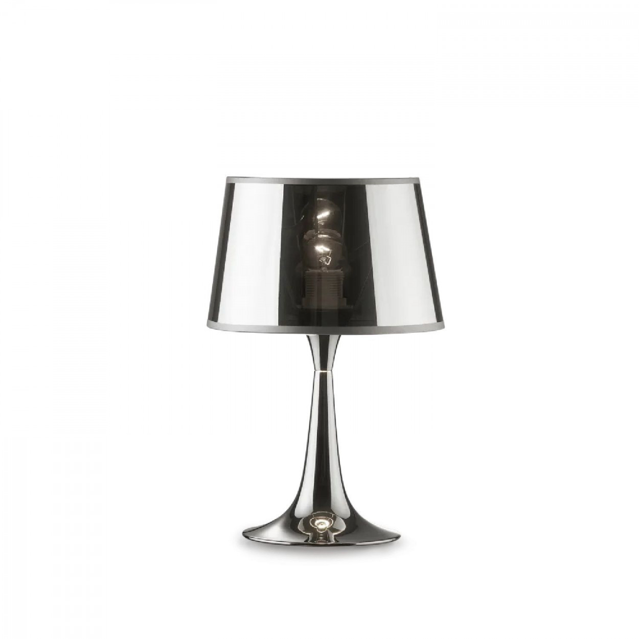 Lampada da tavolo London 36,5 cm cromo - Ideal Lux