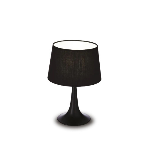 Lampada da tavolo London 36,5 cm nero - Ideal Lux