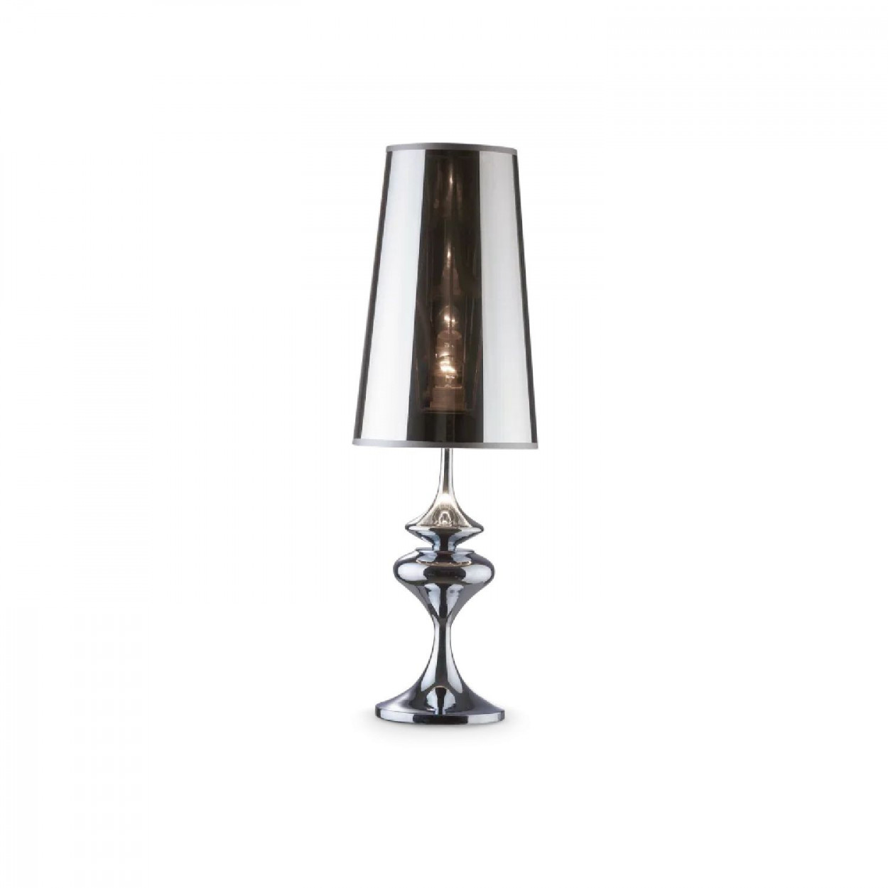 Lampada da tavolo Alfiere 68,5 cm cromo - Ideal Lux