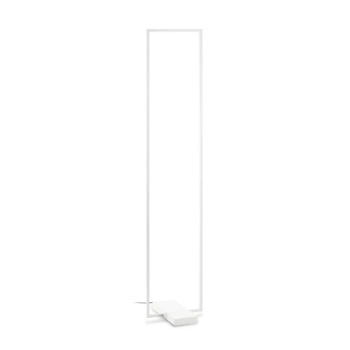 Lampada da terra Frame 150 cm bianco opaco - Ideal Lux