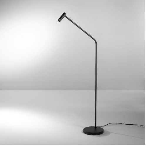 Lampada da terra Easy 126 cm nero - Ideal Lux