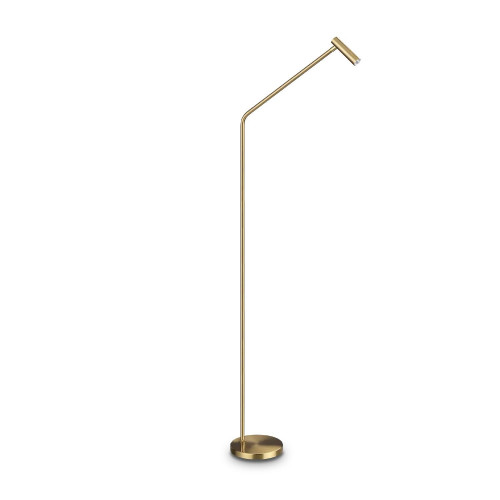 Lampada da terra Easy 126 cm ottone- Ideal Lux