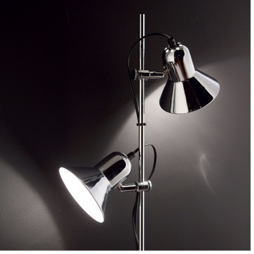 Lampada da terra Polly 154 cm cromo - Ideal Lux