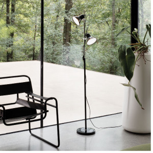 Lampada da terra Polly 154 cm nero - Ideal Lux 2
