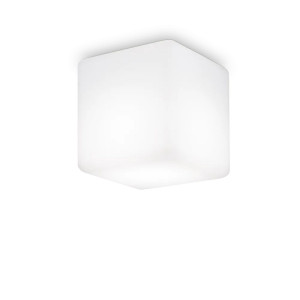 Lampada da soffitto Luna 20x20 cm bianco - Ideal Lux