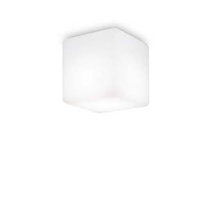 Lampada da soffitto Luna 11x11 cm bianco - Ideal Lux
