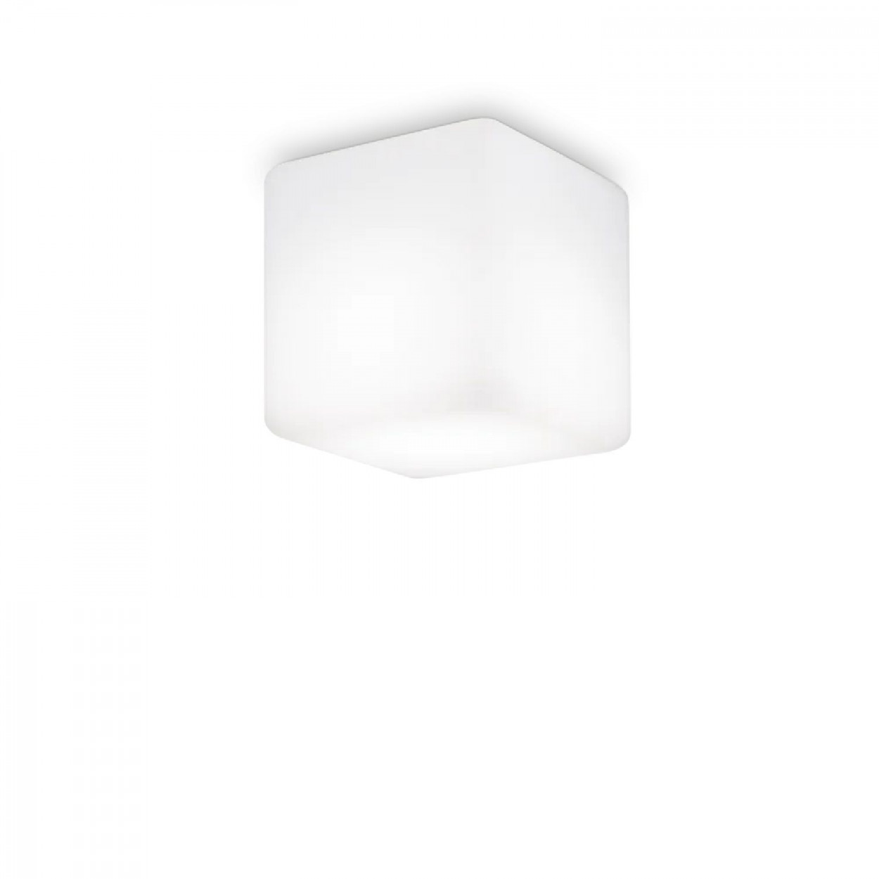 Lampada da soffitto Luna 11x11 cm bianco - Ideal Lux