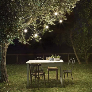 Lampada da soffitto Fiesta 6 m nero - Ideal Lux 2