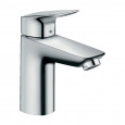 Miscelatore Monocomando Lavabo con Salterello Logis 100 Cromo - Hansgr