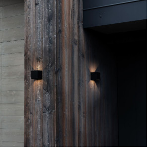 Lampada da parete Atom 10x10 cm antracite - Ideal Lux 2