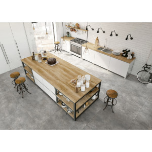 Skyline Fumo 100x100 cm - La Fabbrica Ava 2