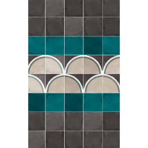 Small Black Arco Trend 10x10 cm - La Fabbrica Ava 2