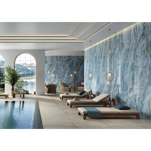 Onice Iride 60x120 cm cobalto lappato - La Fabbrica Ava