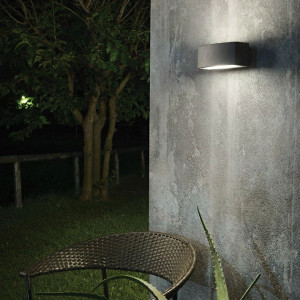 Lampada da parete Andromeda 45 cm antracite - Ideal Lux 2