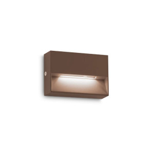 Lampada da parete Dedra 10 cm coffee- Ideal Lux