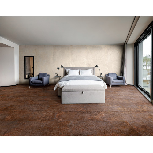 Metallo Corten naturale 60x120 cm rettificato - Tagina
