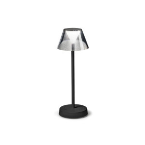 Lampada da tavolo Lolita nero  - Ideal Lux
