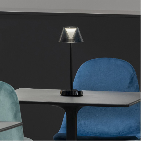 Lampada da tavolo Lolita nero  - Ideal Lux