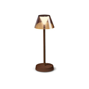 Lampada da tavolo Lolita coffee - Ideal Lux