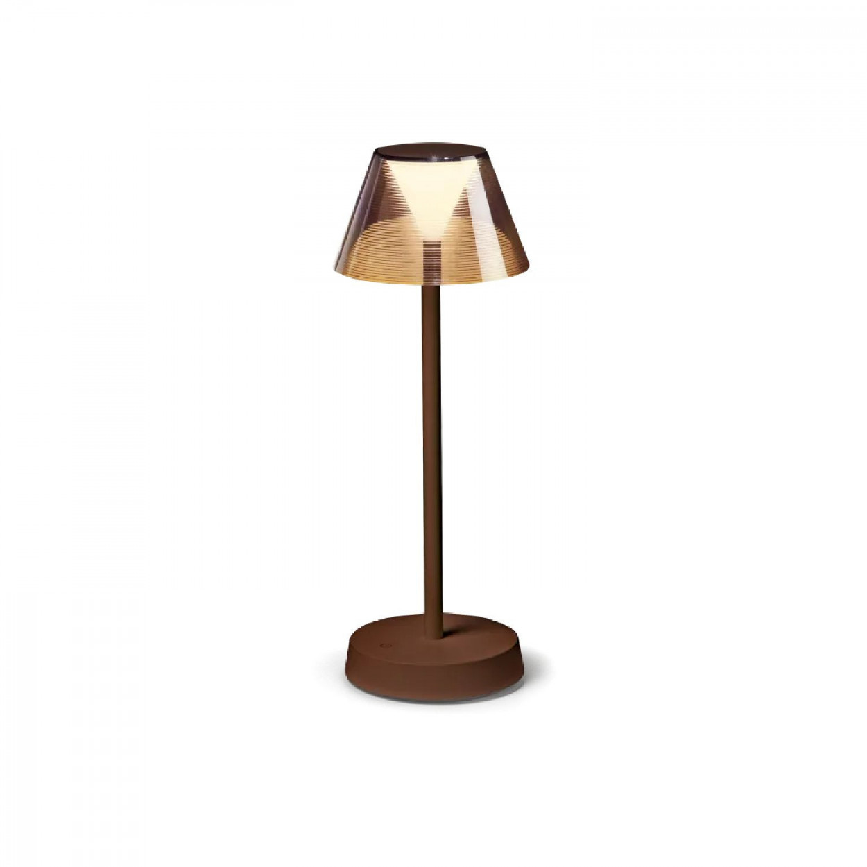 Lampada da tavolo Lolita coffee - Ideal Lux