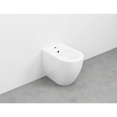 Bidet a Terra Filomuro Smile Bianco Lucido | Ceramica Cielo